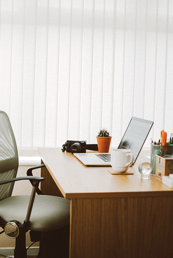 vertical desk